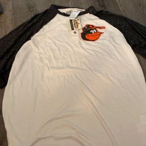 White and black button shirt